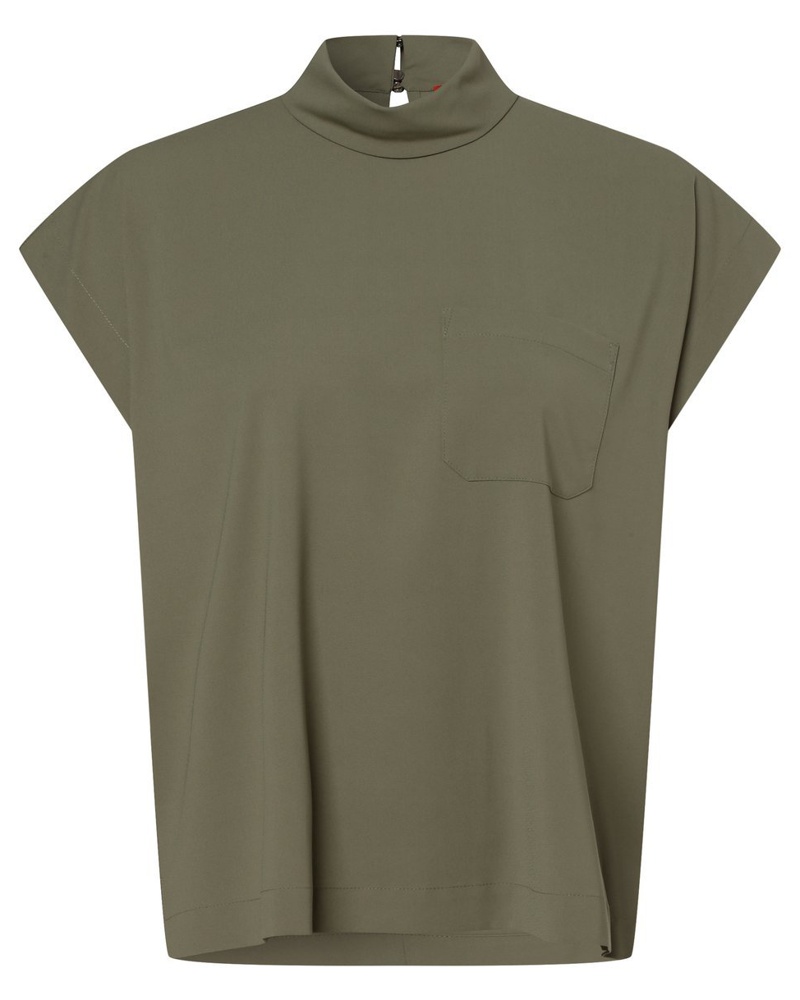 HUGO BOSS Damen Blusenshirt khaki
