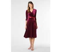 Kleid  Samt purple