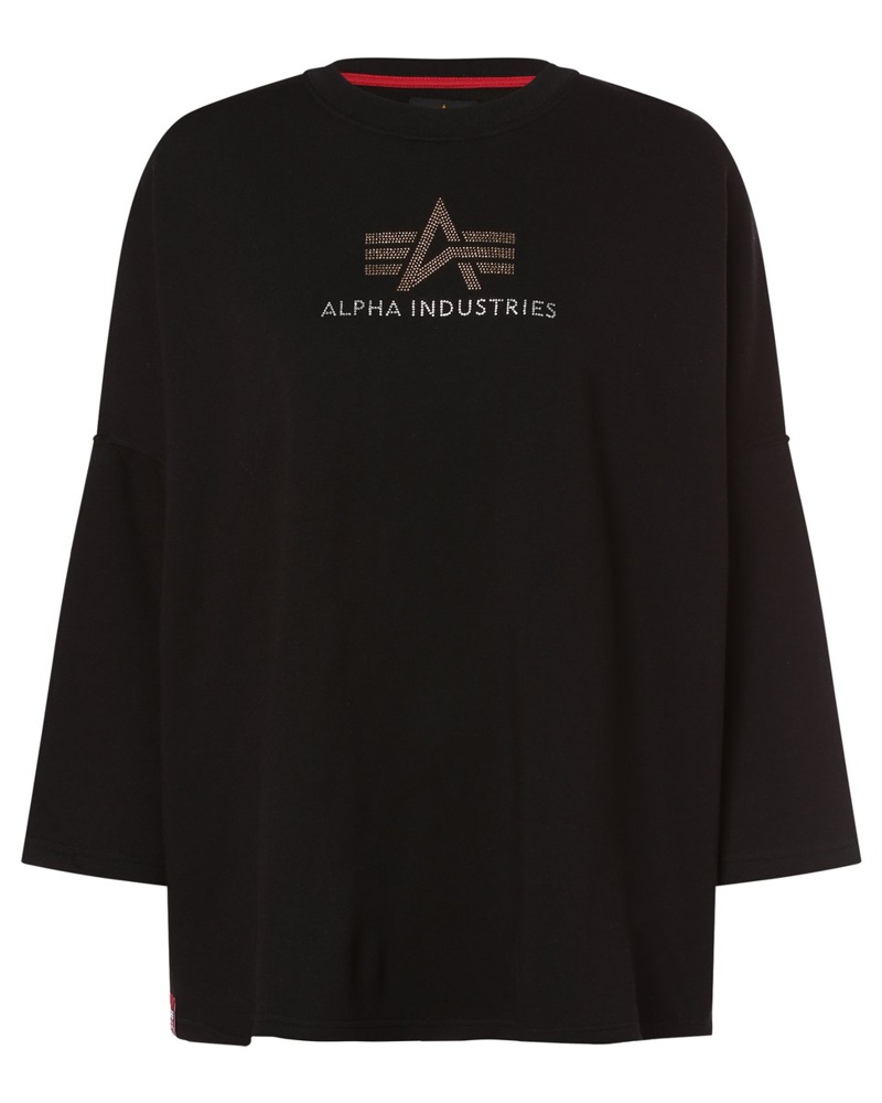 Alpha Industries Damen Sweatshirt Baumwolle