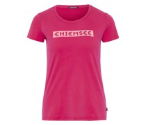 T-Shirt  Baumwolle fuchsia bedruckt