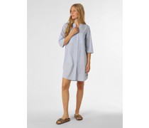 Kleid  Baumwolle hell gestreift