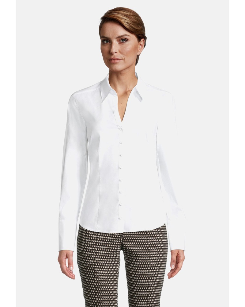 Betty Barclay Damen Hemdbluse Baumwolle