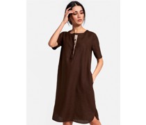 Sommerkleid  Leinen  gestreift