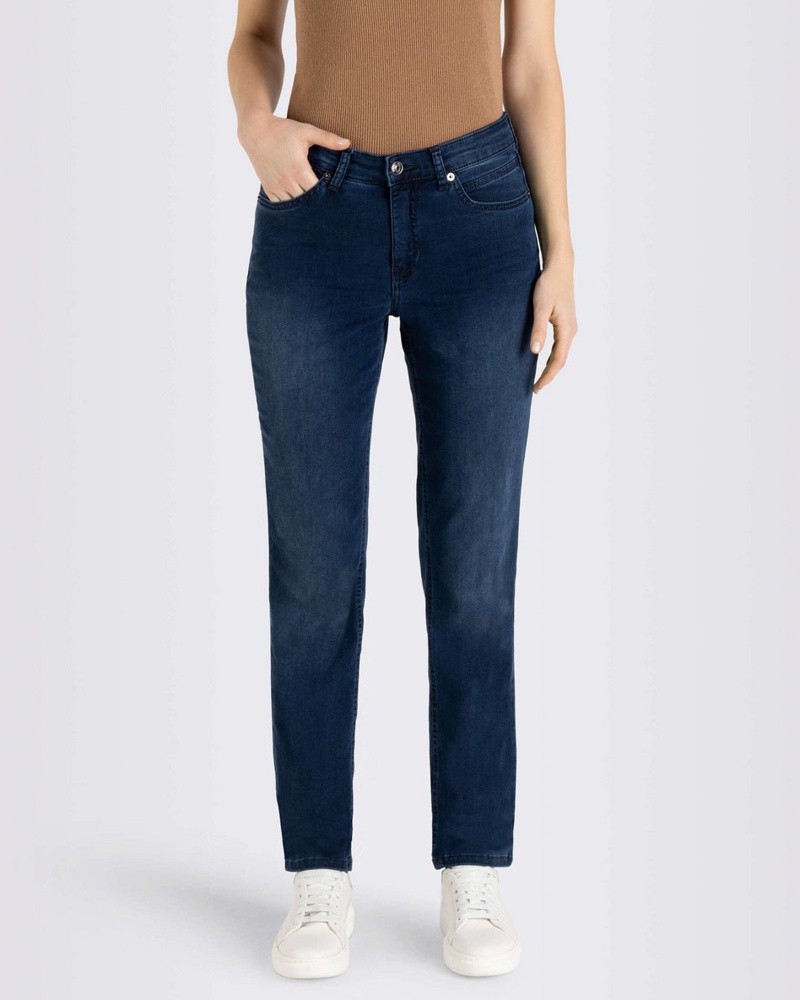 MAC Jeans Damen Jeans Baumwolle denim