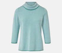 Sweatshirtpullover  Baumwolle hellblau