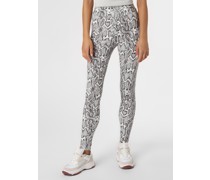Leggings  weiß gemustert