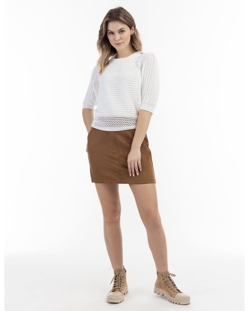 DreiMaster Damen Strick Pullover