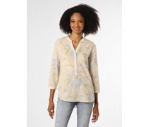 Blusenshirt  Baumwolle vanille gemustert