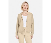 Strickjacke  Baumwolle sand