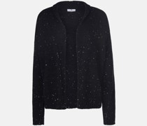 Strickjacke  Baumwolle  gemustert