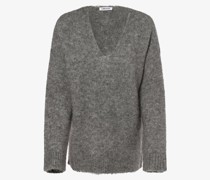 Pullover mit Alpaka-Anteil  Wolle  meliert