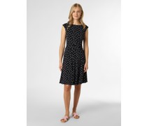 Kleid  marine gepunktet