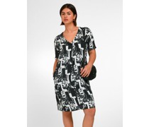 Midikleid  Viskose  bedruckt