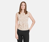 Stricktop  Viskose  gemustert