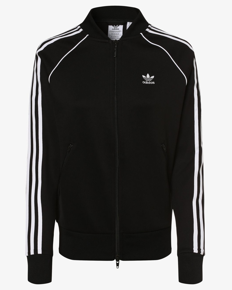 adidas Damen Sweatjacke Baumwolle