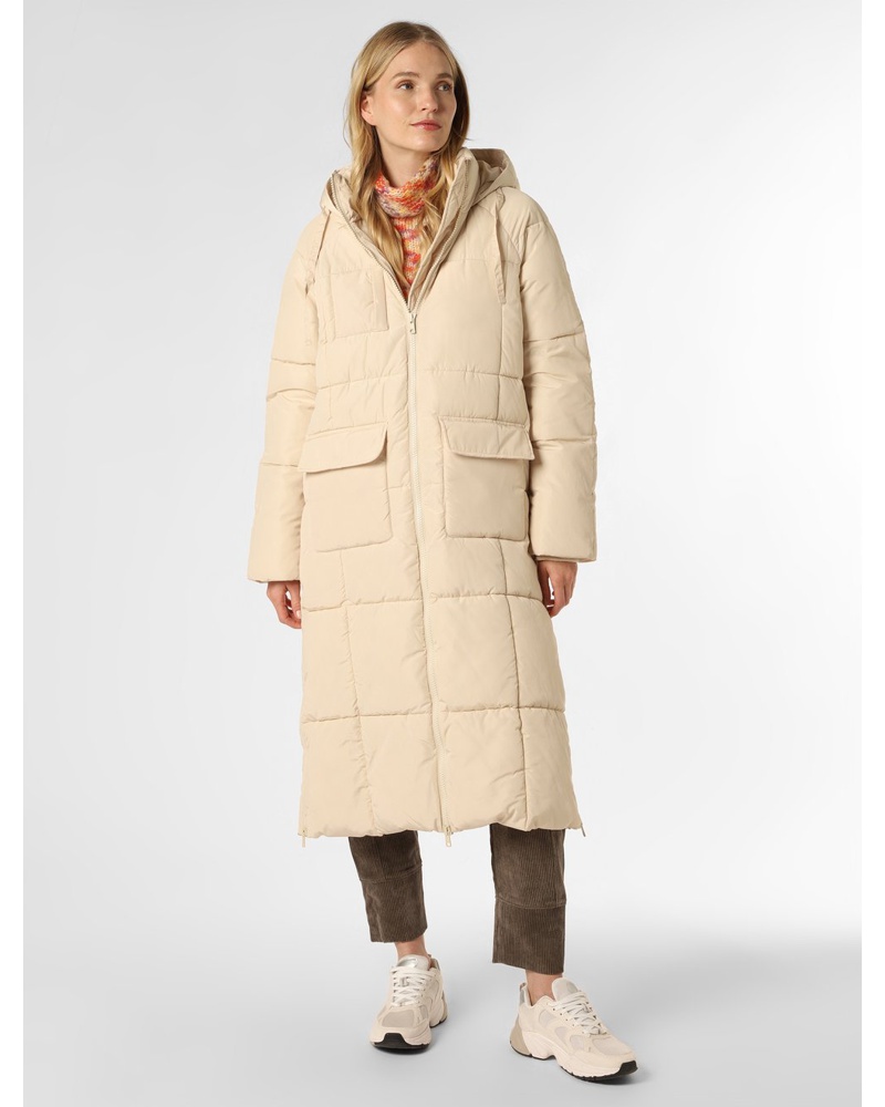 mbyM Damen Steppmantel vanille