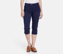 Caprihose  Baumwolle marine