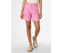 Shorts mit Leinen-Anteil  pink