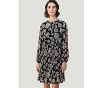 Plisseekleid   gemustert