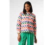 Jacke  Baumwolle sand gemustert