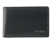 Portemonnaie  Leder schwarz