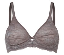 Bügel-BH  Spitze taupe