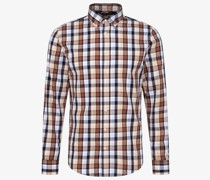 Business Hemd  Slim Fit Baumwolle  kariert