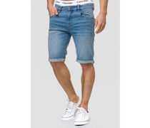 Jeans Shorts  Baumwolle bleached