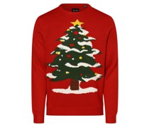 Pullover  Feinstrick  gemustert