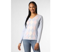 Pullover  Baumwolle hell gemustert