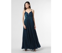 Abendkleid  petrol meliert