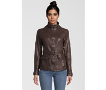 Lederjacke