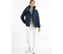 Wattierte Winterjacke  marine