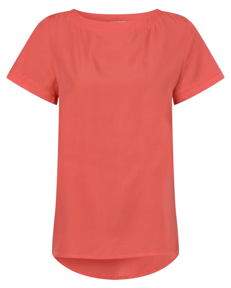 Marie Lund Damen Blusenshirt Viskose koralle