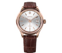 Quarzuhr  Metall cognac
