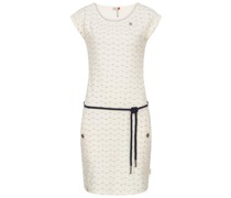 Jerseykleid  Baumwolle  gemustert