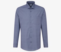 Business Hemd  Comfort Fit Baumwolle  bedruckt