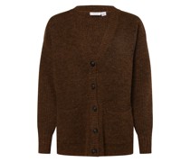 Strickjacke  kastanie meliert