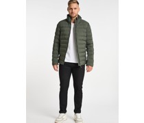 Wattierte Winterjacke  oliv