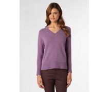 Pullover aus Merinowolle  Feinstrick  meliert