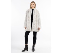 Faux Fur Mantel