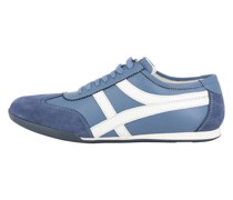 Sneakers aus Leder   gestreift