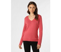 Pullover  Baumwolle himbeer meliert