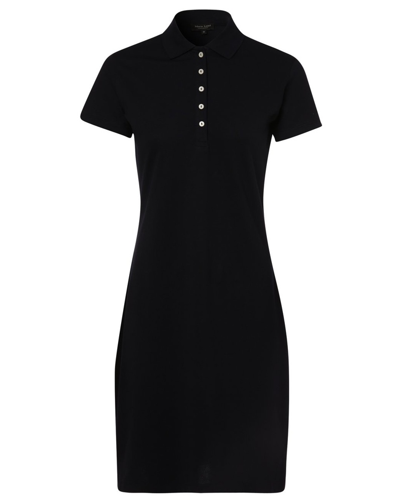 Marie Lund Damen Kleid Baumwolle marine