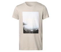 T-Shirt  Baumwolle kitt bedruckt