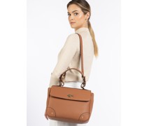 Handtasche  Leder camel