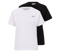 T-Shirt 2er Pack  Baumwolle weiß