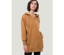 Sweatshirt  Baumwolle camel