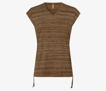 T-Shirt  camel gestreift