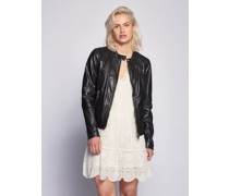Lederjacke